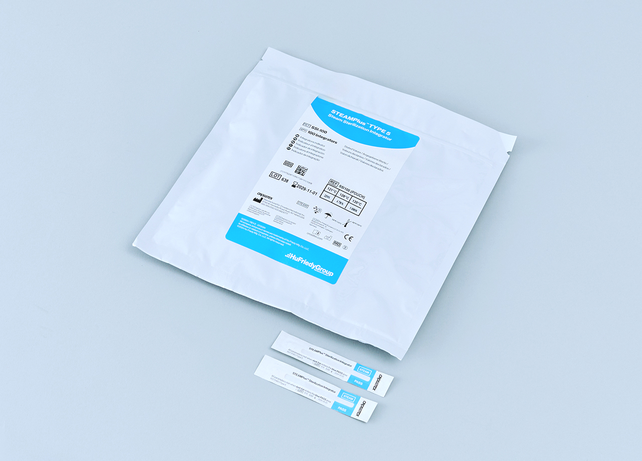 蒸気滅菌用インテグレーター「スチームプラス」